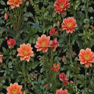 plants no background