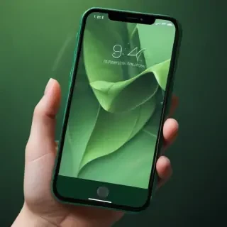 iphone green wallpaper