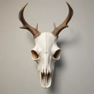 deer skull png