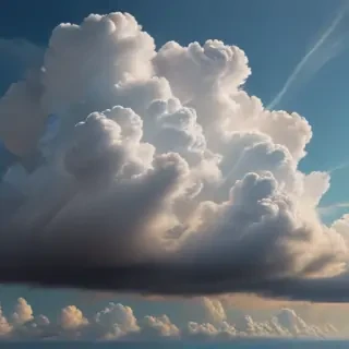 clouds with transparent background