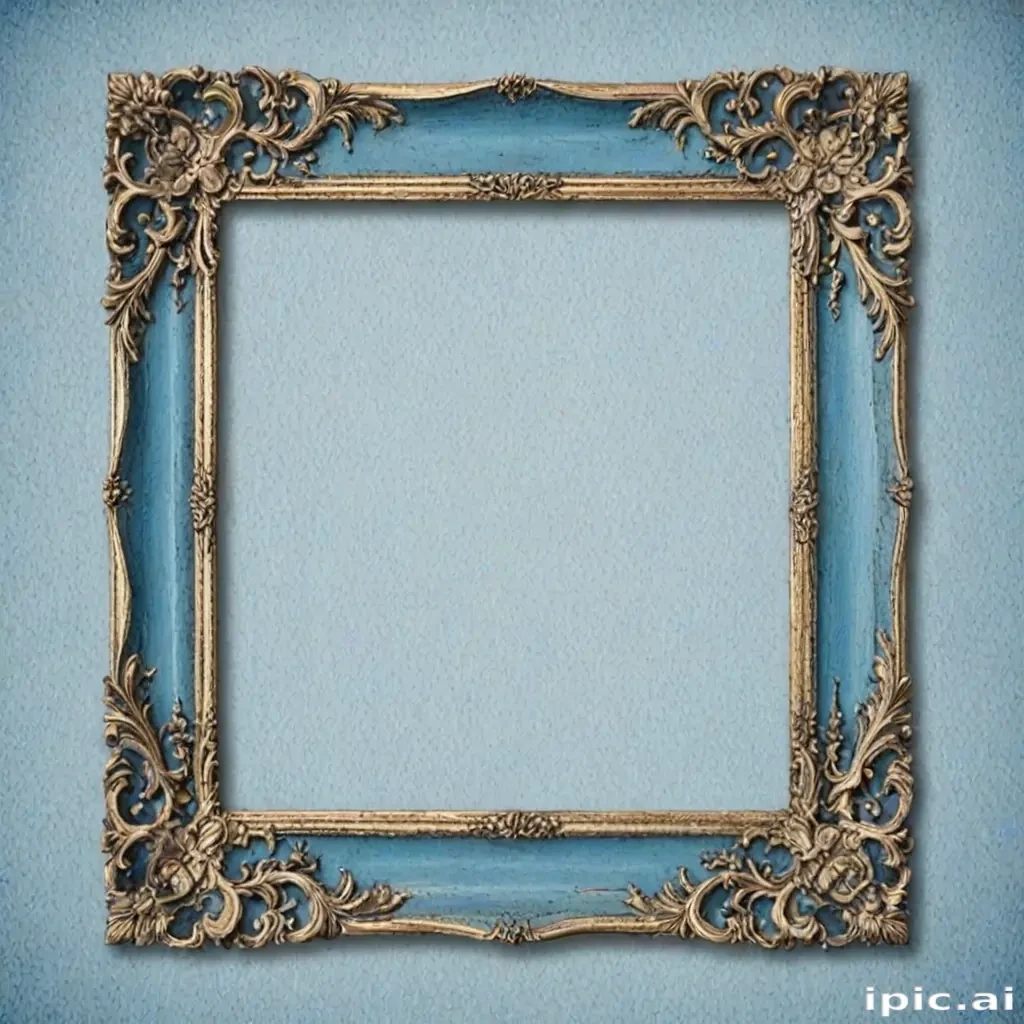 blue frame png