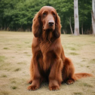 irish setter dog breed