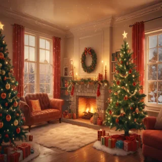 cartoon christmas backgrounds