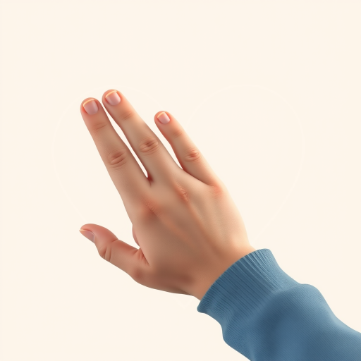 create a minimalist illustration of a large adult hand and a smaller child's hand overlapping on a soft pastel background with a delicate heart outline, using a Canon EOS R5 with a 50mm f/1.2 lens at ISO 100, aperture f/1.8, and a shallow depth of field for enhanced detail and softness