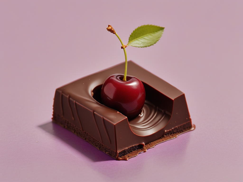 chocolate with a cherry inside