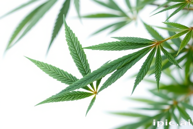 marijuana leaf transparent background