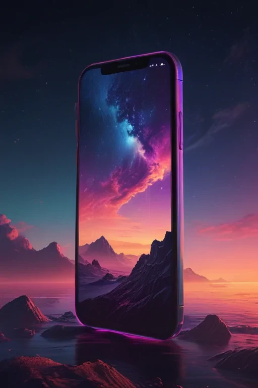 4k neon phone wallpaper