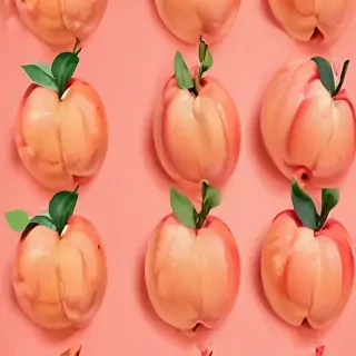 peach background wallpaper