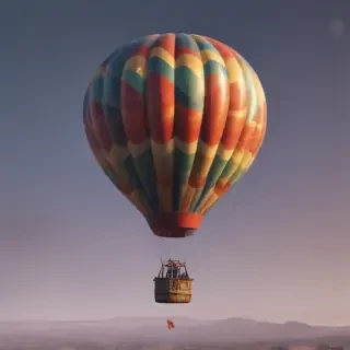 hot air balloon png