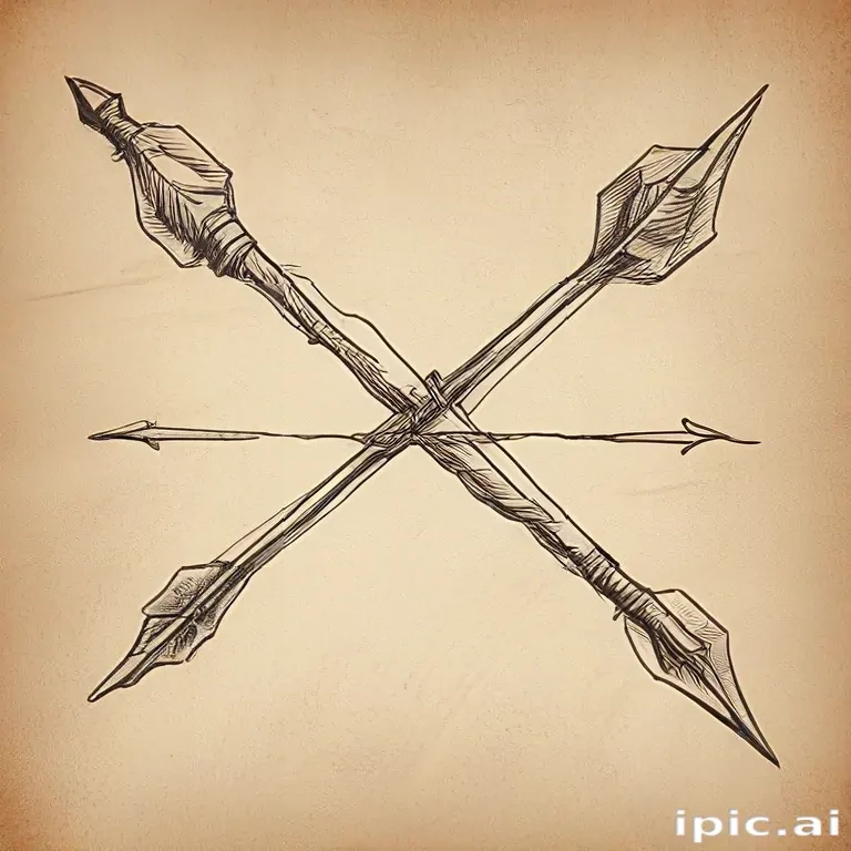 hand drawn arrow