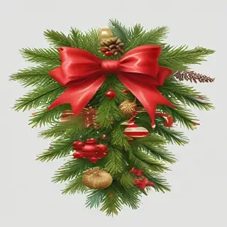 merry christmas clip art transparent background