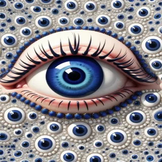 evil eye transparent