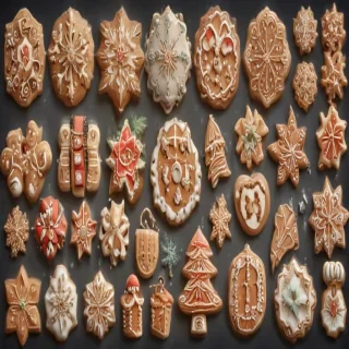 clip art christmas cookies