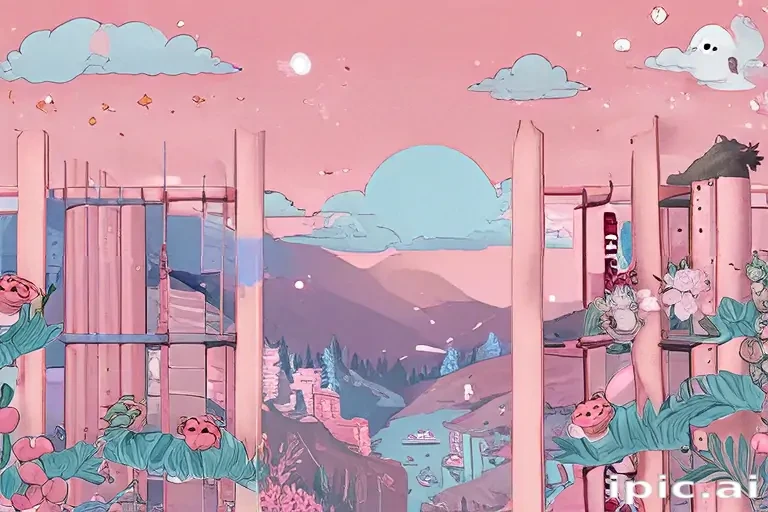 aesthetic wallpaper cartoon