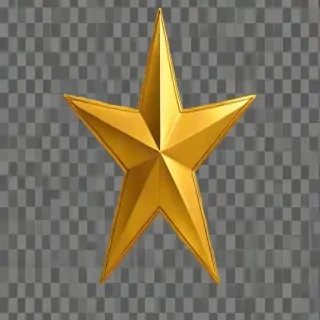 golden star png
