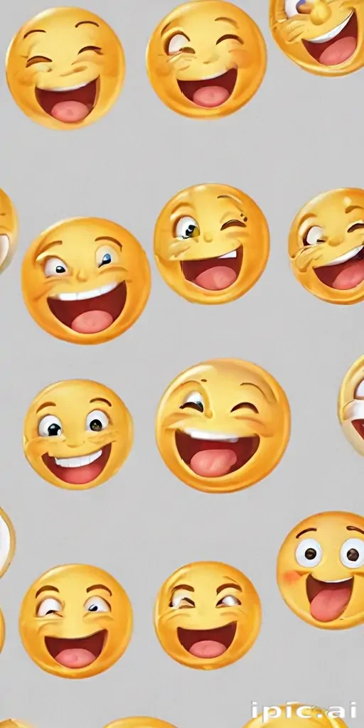 laugh emoji transparent background
