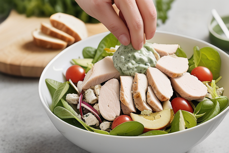 what to eat with chicken salad