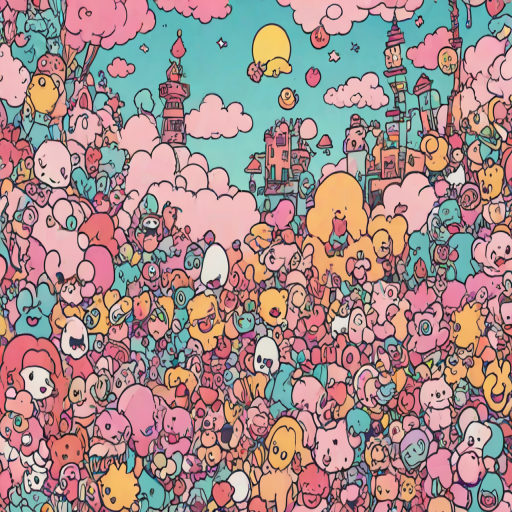 aesthetic wallpaper cartoon