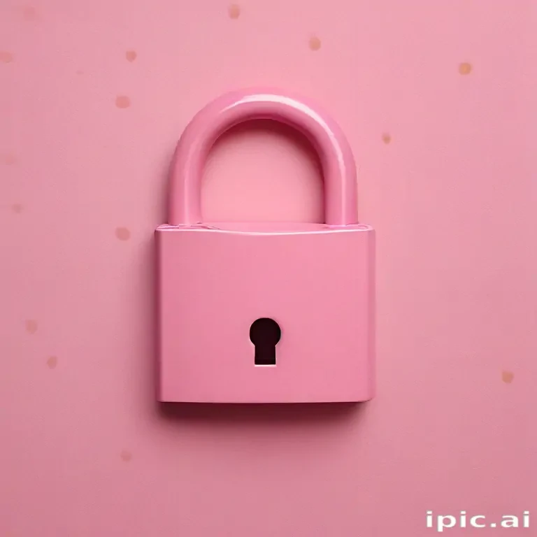 pink lock screen wallpaper