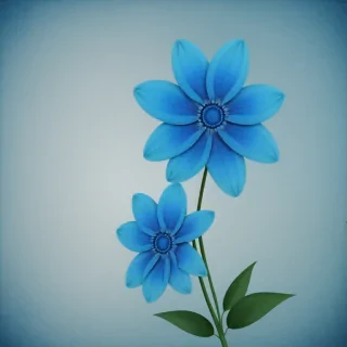 background blue flower