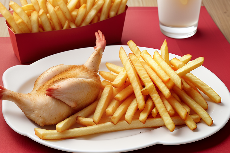 can chickens eat french fries