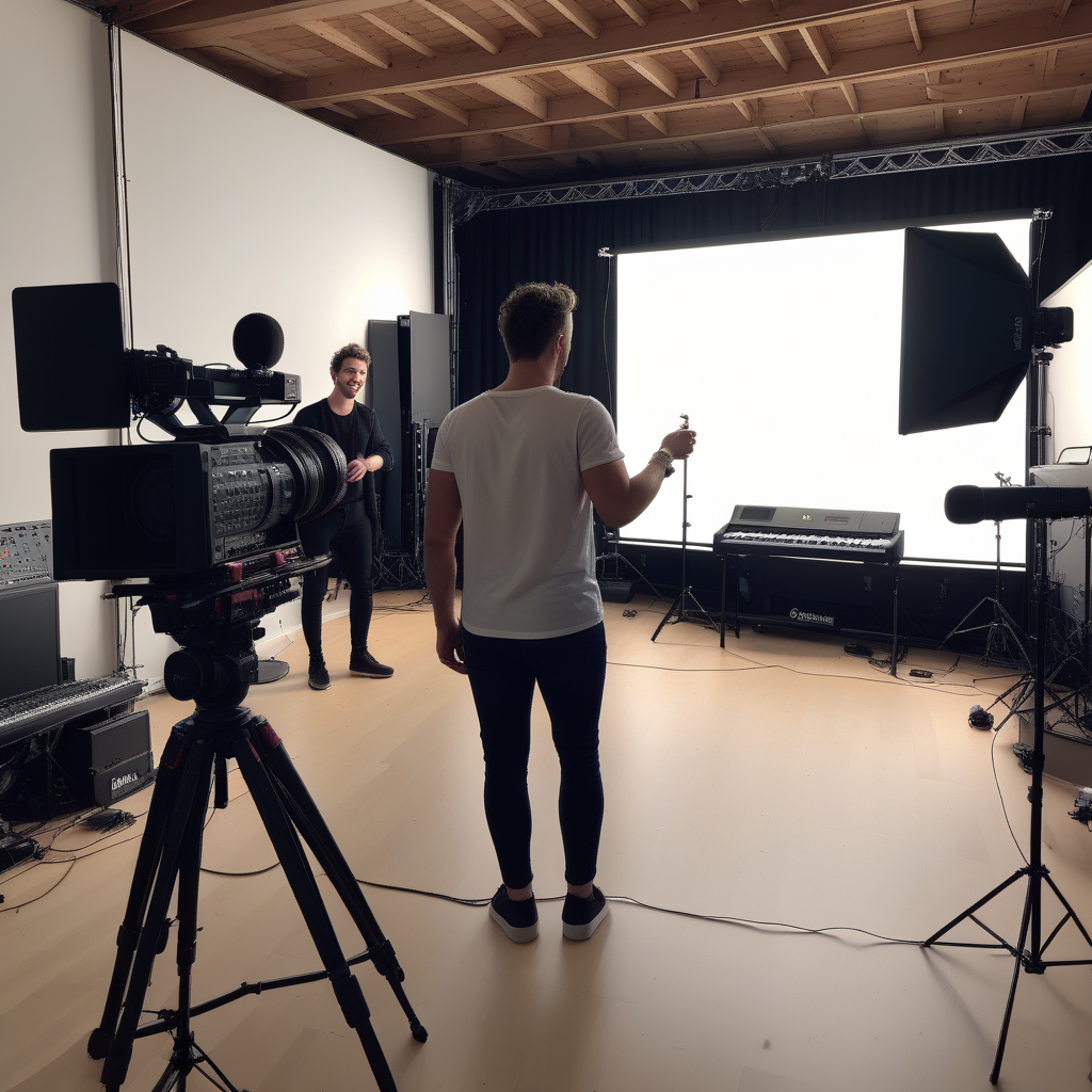 behind the scenes video music