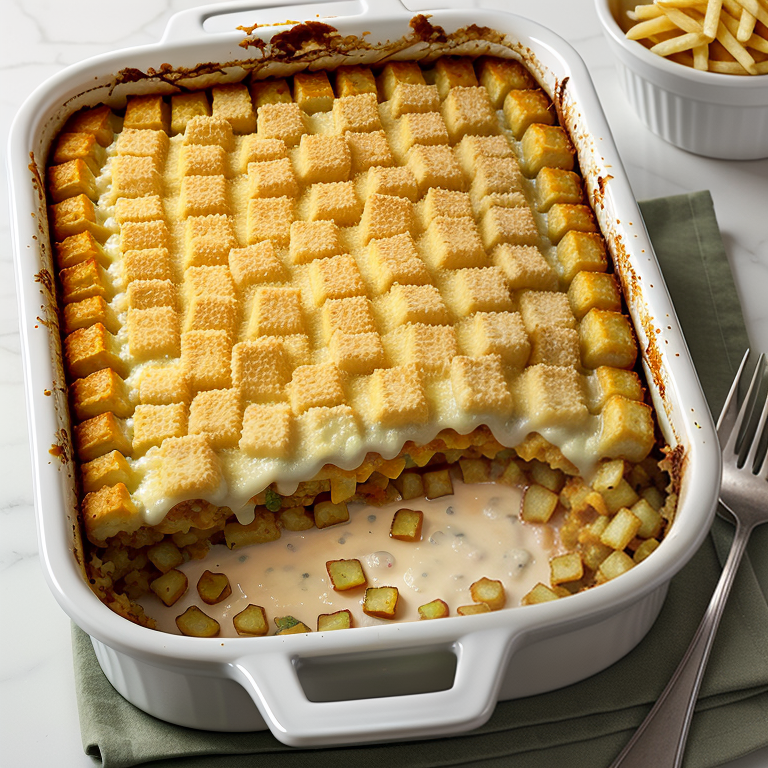 big mac tater tot casserole