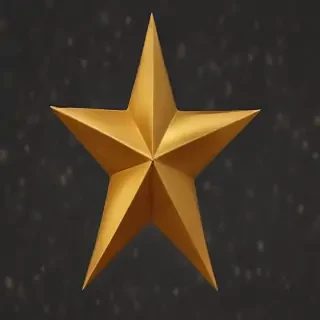 golden star png