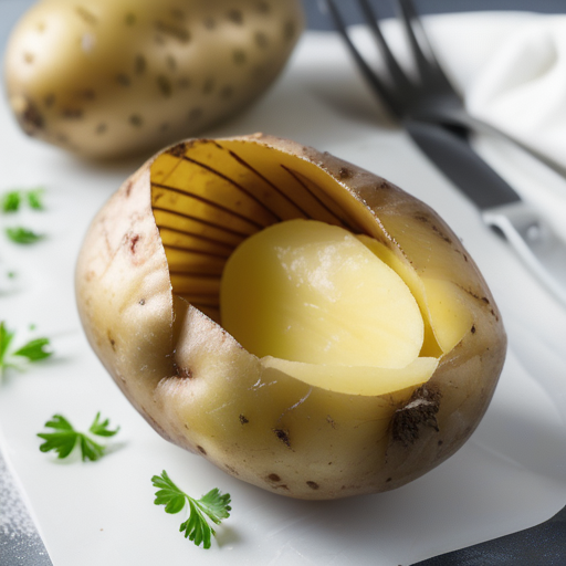 how to bake potatoes without foil