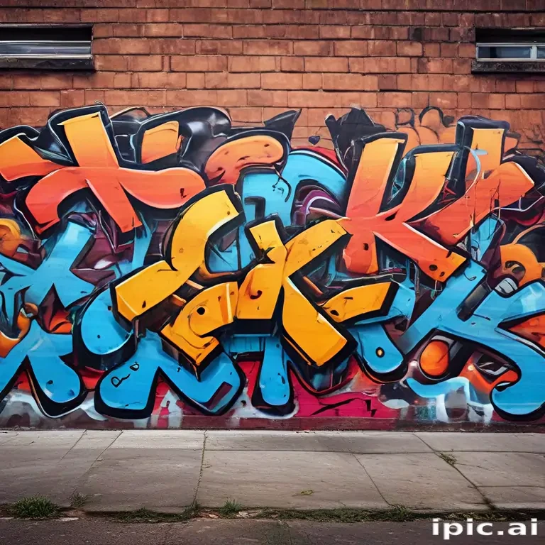 graffiti art background