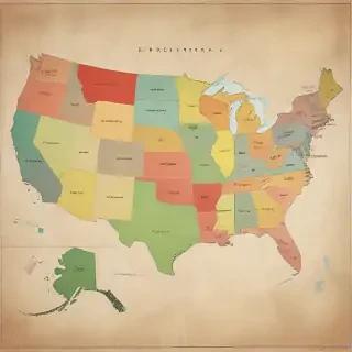 map of states