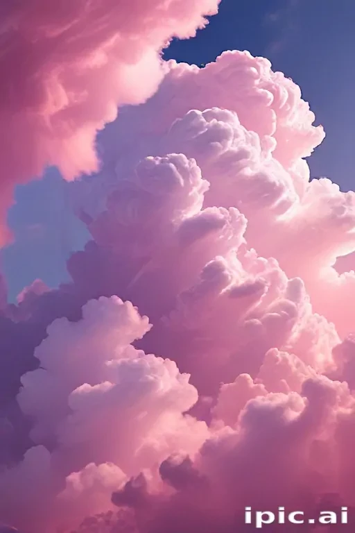 pink cloud wallpaper