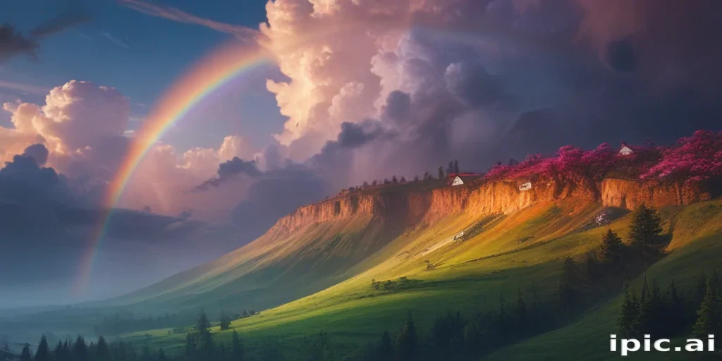 aesthetic wallpapers rainbow