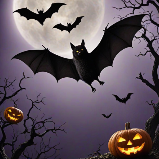 halloween bats images