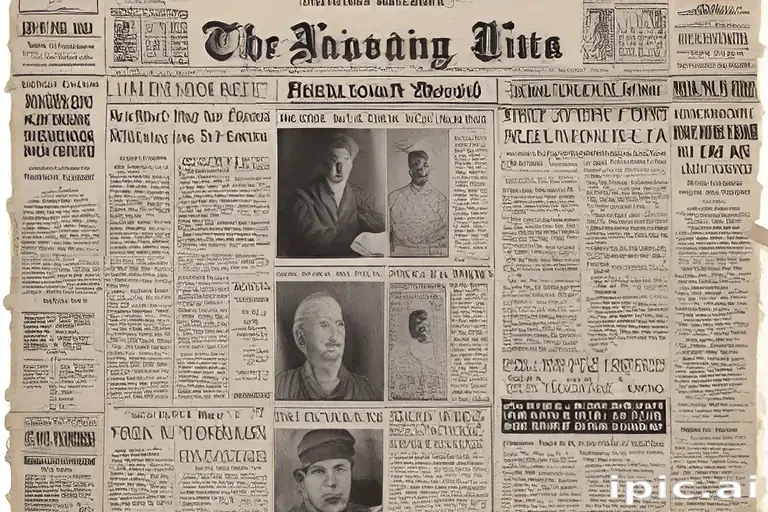 newspaper collage png