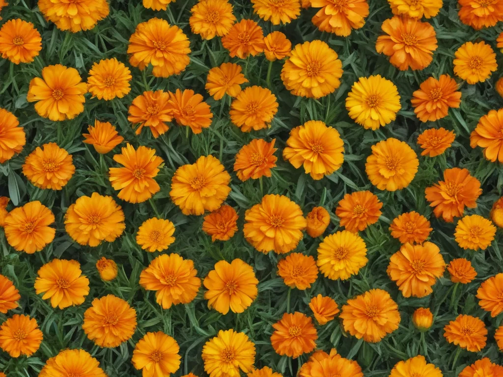marigolds transparent