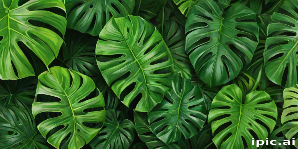 monstera background