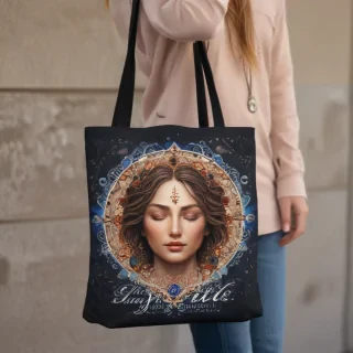 mock up tote bag