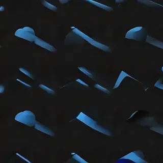black background with blue