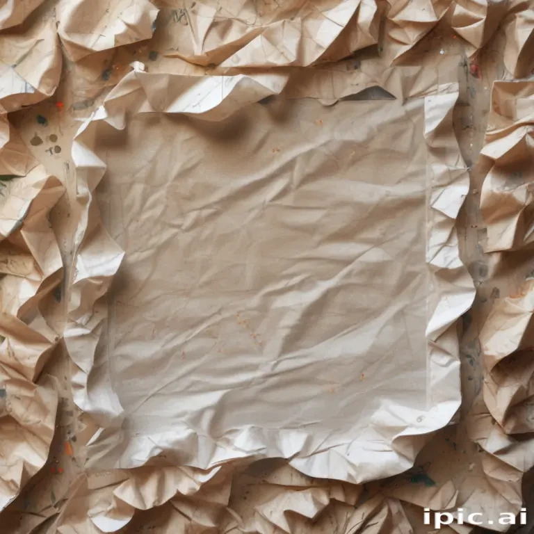 crumpled paper overlay