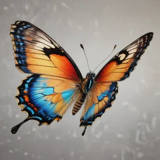picture of a butterfly drawing