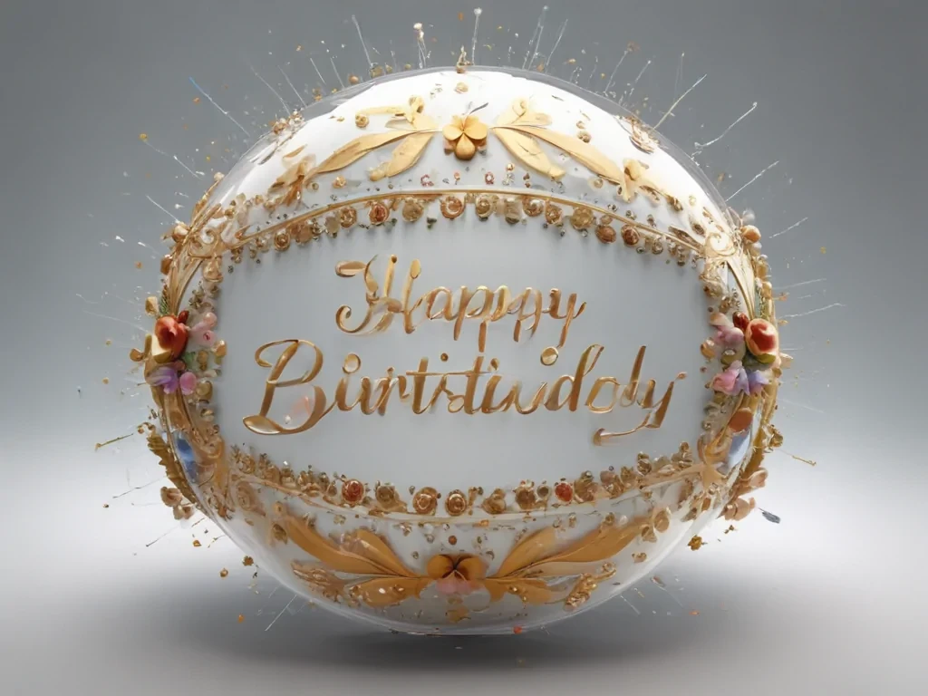 happy birthday transparent