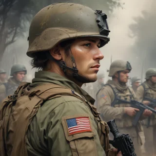 soldiers drawing