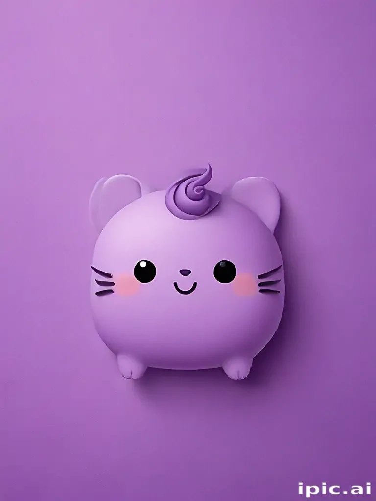 cute purple wallpaper