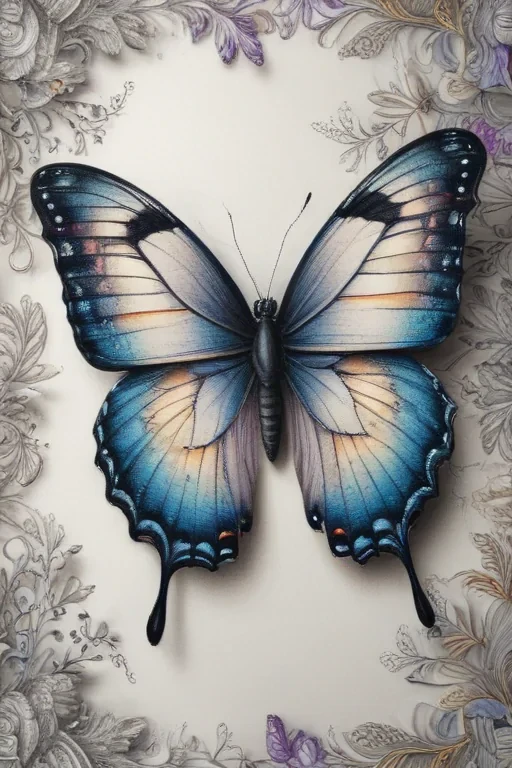 buttefly drawing