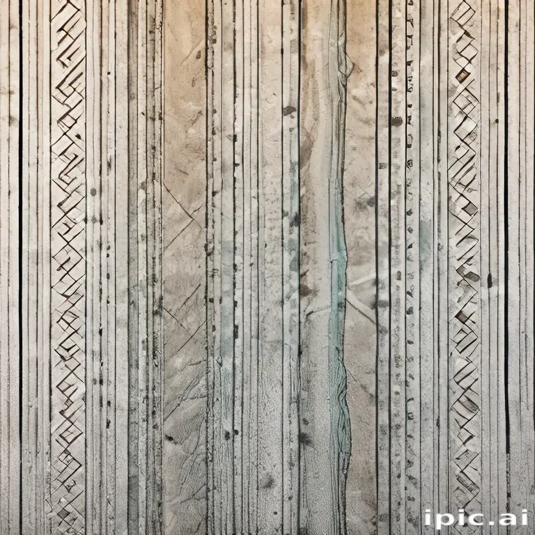 patterned line