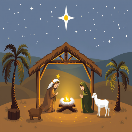 manger scene images free