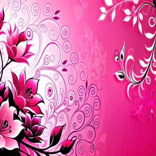 beautiful pink wallpaper