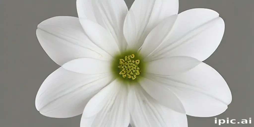white flower transparent