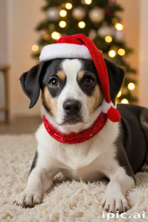 dog christmas photos